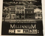 Millennium Tv Guide Print Ad Lance Henriksen TPA17 - $5.93