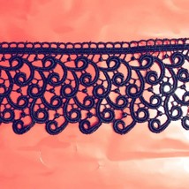 Lace IN Macrame Ribbon High 7,5 CM SWEET TRIMS 4G4193 Trimming - $2.51