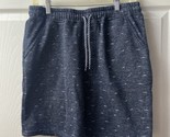 Public Records Whale Pull On Shorts Womens Size Medium Fleece Stretch Da... - $15.97