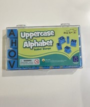 Educational Insights Uppercase Alphabet Rubber Stamps Homeschool New Sealed - £7.64 GBP
