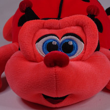 Nanco Ladybug Plush Stuffed Animal Red Pink Blue &amp; Black In Color Cute As A Bug  - £7.21 GBP