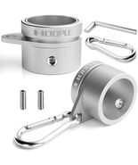 2 Pack Silver 360° Rotating Flag Pole rings Adjustable Size Anti-Wrap De... - $313.25 MXN