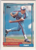 M) 1992 Topps Baseball Trading Card - Jeff Fassero #423 - £1.52 GBP