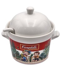 Campbell&#39;s Soup Set VTG 1993 Westwood Pot w/ Lid &amp; Ladle Tureen, 4 Bowls... - $102.84