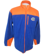 Genuine Stuff vintage jacket Florida Gators fleece zip up colorblock L 90s  - £55.18 GBP