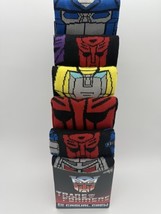 6 Pair Men&#39;s Casual Crew Socks Trans Formers Fits Shoe Size 8-12 New - $22.00