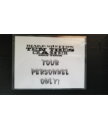 BLAKE SHELTON - ORIGINAL 7 X 9 TEN TIMES CRAZIER 2013 TOUR TOUR  SIGN - €43,09 EUR