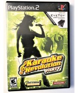 Sony Playstation 2 PS2 Karaoke Revolutions Party Singing Video Game Konami - £7.04 GBP