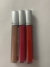 (3) Assorted Shades Of Revlon Ultra HD Lipcolor Lip Lacquer Liquid Color - $11.88