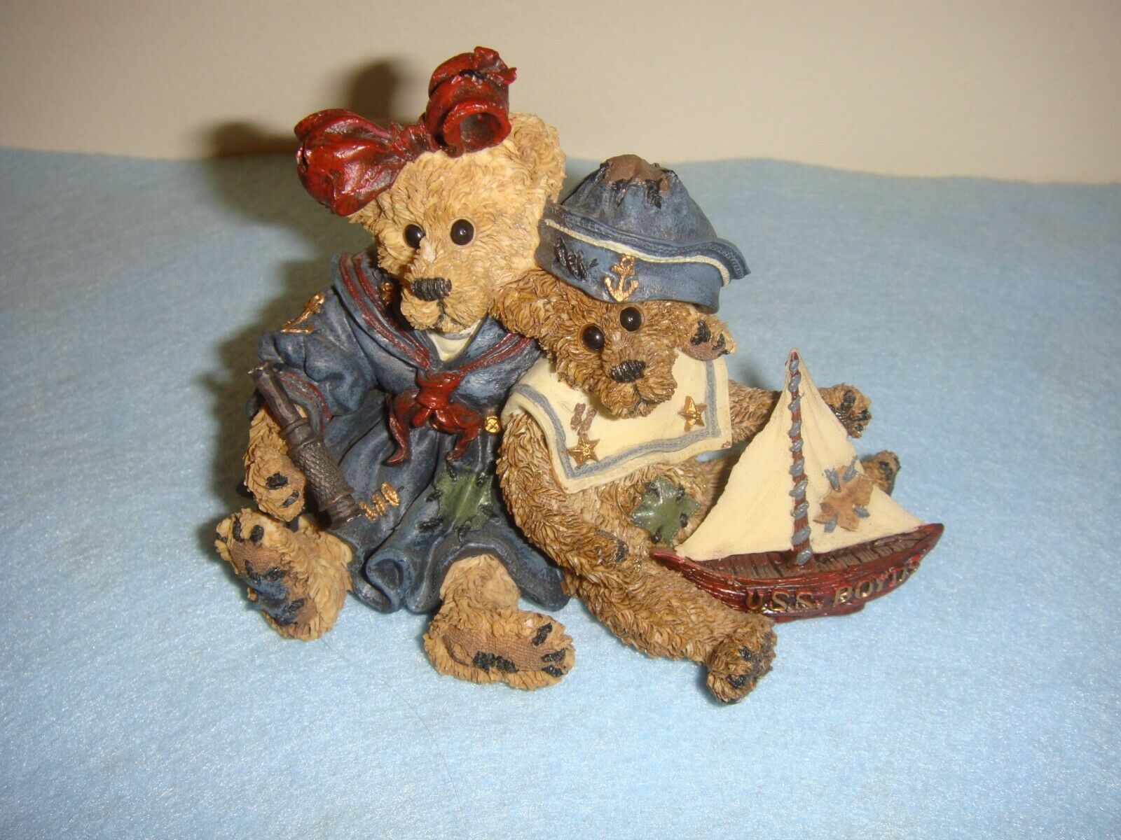 Boyds Bearstone Elvira And Chauncey FitzBruin Shipmates - $12.49