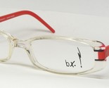 Bx. X-516 27 Transparent / Rouge/Blanc/Noir Lunettes 50-15-135mm Allemagne - £60.12 GBP