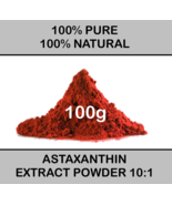 100% PURE NATURAL ASTAXANTHIN EXTRACT POWDER 10:1 Antioxidant Haematoccu... - $94.63 CAD
