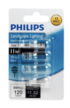 Philips Clear Wedge Base T5 Landscaping Light Bulb, 11W (4-Pack) - £7.80 GBP
