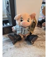 Vintage 1998 Harley-Davidson Fat Bob Bean Bag Plush Bear w/ Tag - $9.90