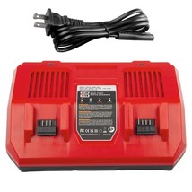 Dual Charging Port Charger 48-59-1812 For Mil M-18 Battery 18V Xc Lithiu... - $101.99