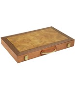 Open Box! 15&quot; Orion Craft Wood Backgammon Set - Burlwood - $82.06 CAD