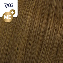 Wella Koleston Permanent Perfect Hair Color 7/03 Medium Blonde/Natural Gold  image 2