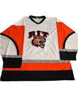 RIT Tigers Hockey Jersey Rochester Institute Technology NY XL Collegiate - $108.25 CAD
