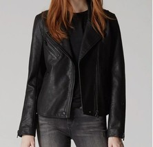 NWT [BLANKNYC] Luxury Clothing Semi Fitted Vegan Leather Moto Jacket Size M - $98.99