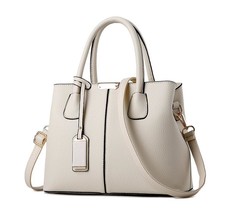 Women Handbags Ladies Large Tote Bag Female Square PU Leather Shoulder Bag Bolsa - £29.46 GBP