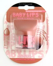 Maybelline Baby Lips Balm &amp; Blush Shimmering Bronze-Discontinued*Triple Pack* - £10.47 GBP