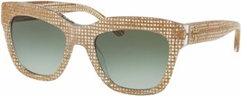 Tory Burch Womens Brown TY7126 Plastic Frame Square Rectangle Sunglasses... - £58.66 GBP