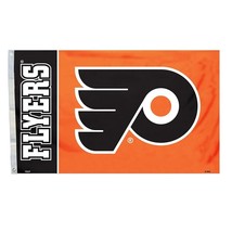 NHL Philadelphia Flyers 3&#39; x 5&#39; Polyester Flag Hockey Indoor/ Outdoor New Orange - £14.25 GBP