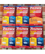 6x Tylenol Extra Strength Severe Cough + Sore Throat Caplets 24 ct - $24.74