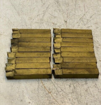 18 Pcs of Carbide Brand Style C-12 Grade C5 | 4-5/8&quot; L 3/4&quot; W 3/4&quot; H - $1,815.58 MXN