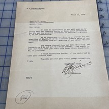 Vintage Letter H. J. Lutcher Stark Orange Texas Signed W. B. Simmons 1935 - $876.63 MXN