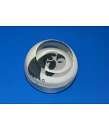 Paperweight-Souvenir/Clear Glass Paperweight with Face and Unique Designs - €12,01 EUR