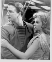 1956‘s FORBIDDEN PLANET Adams &amp; Altaira Krell lab alarm b/w 8x10 scene s... - $100.27 MXN