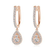 Authenticity Guarantee

ANGARA Natural 0.49 Ct Diamond Teardrop Hoop Earrings... - $971.10