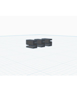 Amiga 3000 Daughterboard Clamp Set of 3 pieces - $14.20