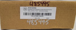 Signature Hardware 485495 Modern Brass Floor Register, 4"x10" - Brushed Nickel* - $44.90