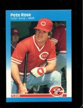 1987 Fleer #213 Pete Rose Nmmt Reds *AZ0225 - £2.72 GBP