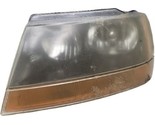 Driver Headlight Smoke Tint Dark Background Fits 99-02 GRAND CHEROKEE 44... - $72.27