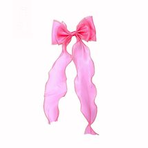 Organza Tassel Hair Styling Butterfly Knot Hair Ornament Headdress Bowkn... - £7.78 GBP