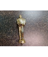 Vtg 1970s Accordion Trophy Topper 6.5&quot; Solid Metal Threaded Base #1 - $27.20 CAD