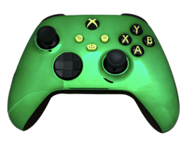 Custom Microsoft Xbox Series X / S Controller - Glossy Chrome Green - £67.17 GBP