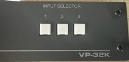 Kramer VP-32K 3x1 Computer Graphics Video and Stereo Audio Switcher. - $79.18