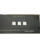 Kramer VP-32K 3x1 Computer Graphics Video and Stereo Audio Switcher. - £63.29 GBP