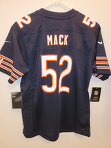 Nike Premier Nfl Chicago Bears Khalil Mack Blue Youth Jersey L - £38.93 GBP