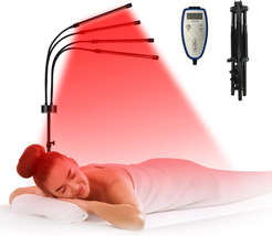 Red Light Therapy Device 80Leds Infrared Light Therapy with Stand(15&quot;-60&quot;),660N - £91.64 GBP