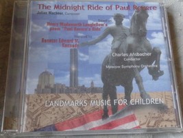 The Midnight Ride of Paul Revere, Landmarks Music for Children- Gently Used CD - £6.32 GBP