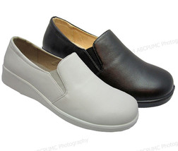Womens Comfort Shoes Hotel Restaurant Walking Slip On Loafers Slip/Oil R... - $18.41 CAD