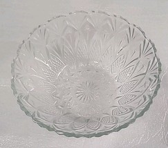 Pasari Indonesia Vtg 9&quot; Crystal Serving Bowl Scalloped Rim Side Candy Dish - $25.00