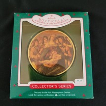 1985 Hallmark Keepsake Ornament Botticelli Madonna Of The Pomegranate #2 Series - £7.11 GBP