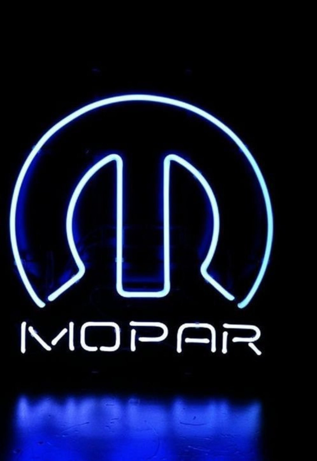 Dodge Mopar Real Glass Light Neon Sign 16"x14" - £109.38 GBP