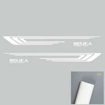 4pcs/lot  Door Side Decor Stickers For- Delica D5 L400 OFF ROAD  Stripes Accesso - £99.72 GBP